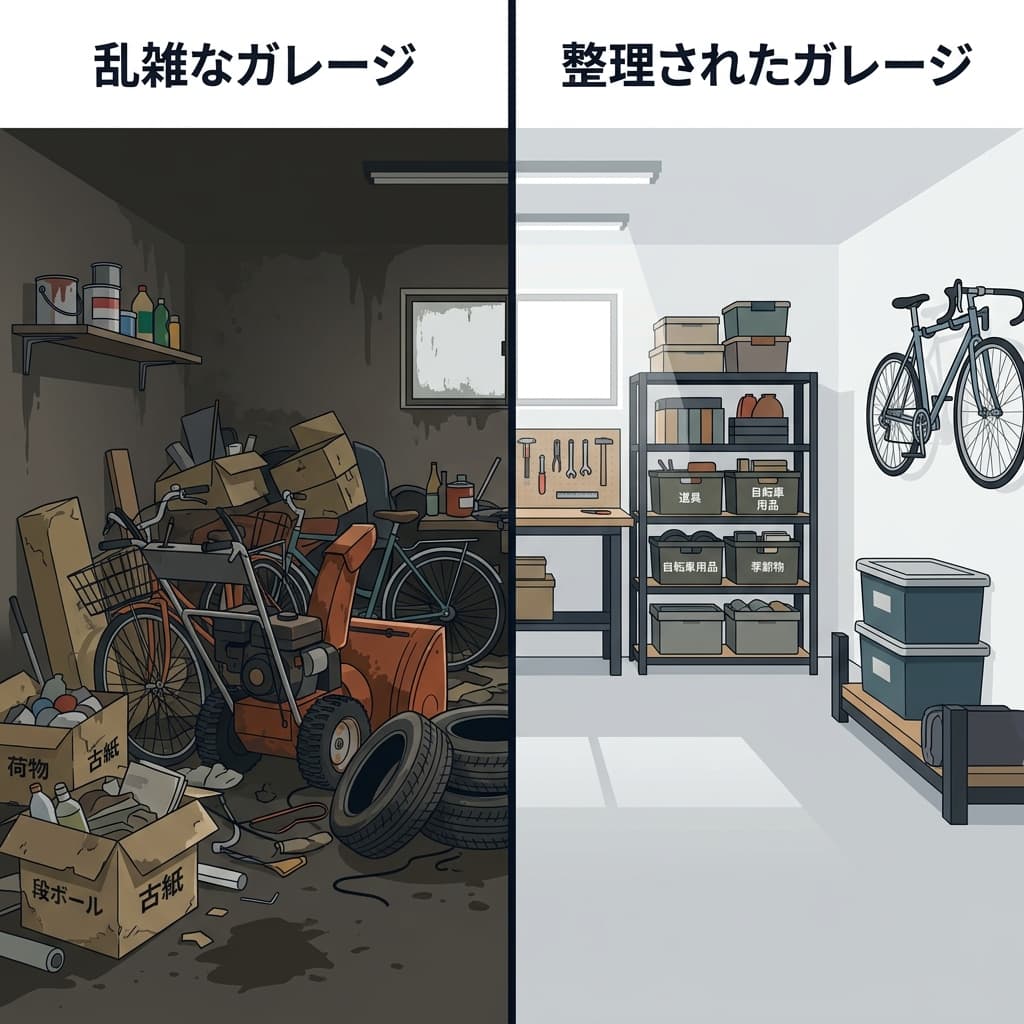 物置片付け 劇的ビフォーアフター